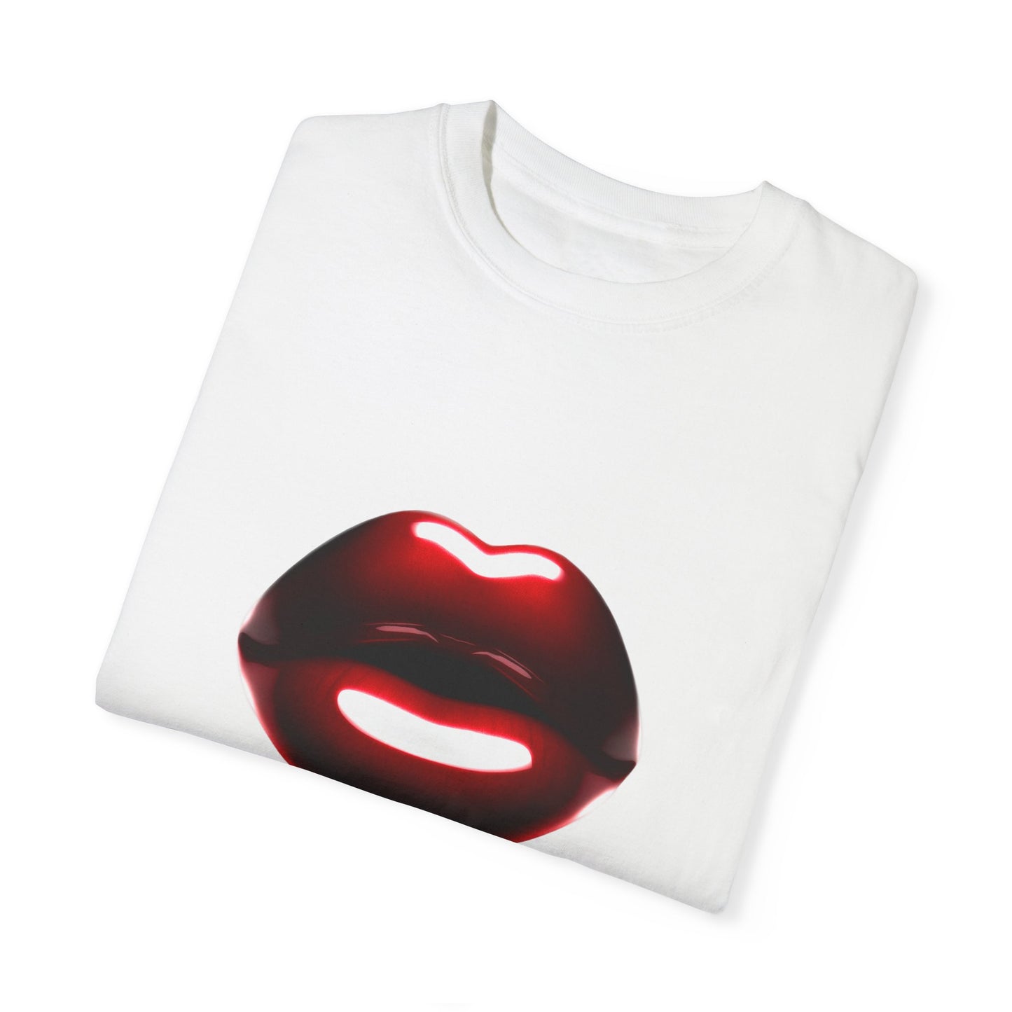 Bold Red Lip Graphic Unisex T-Shirt