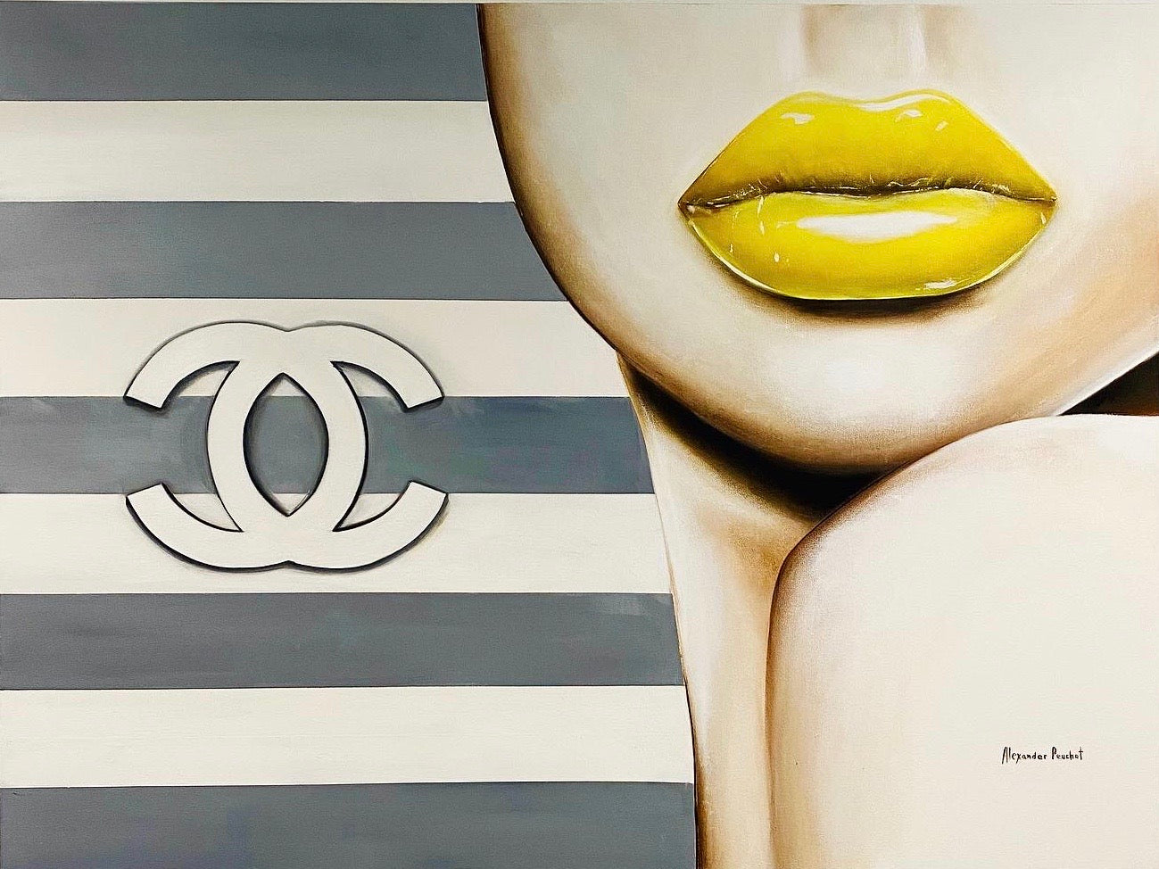Chanel Yellow -SOLD