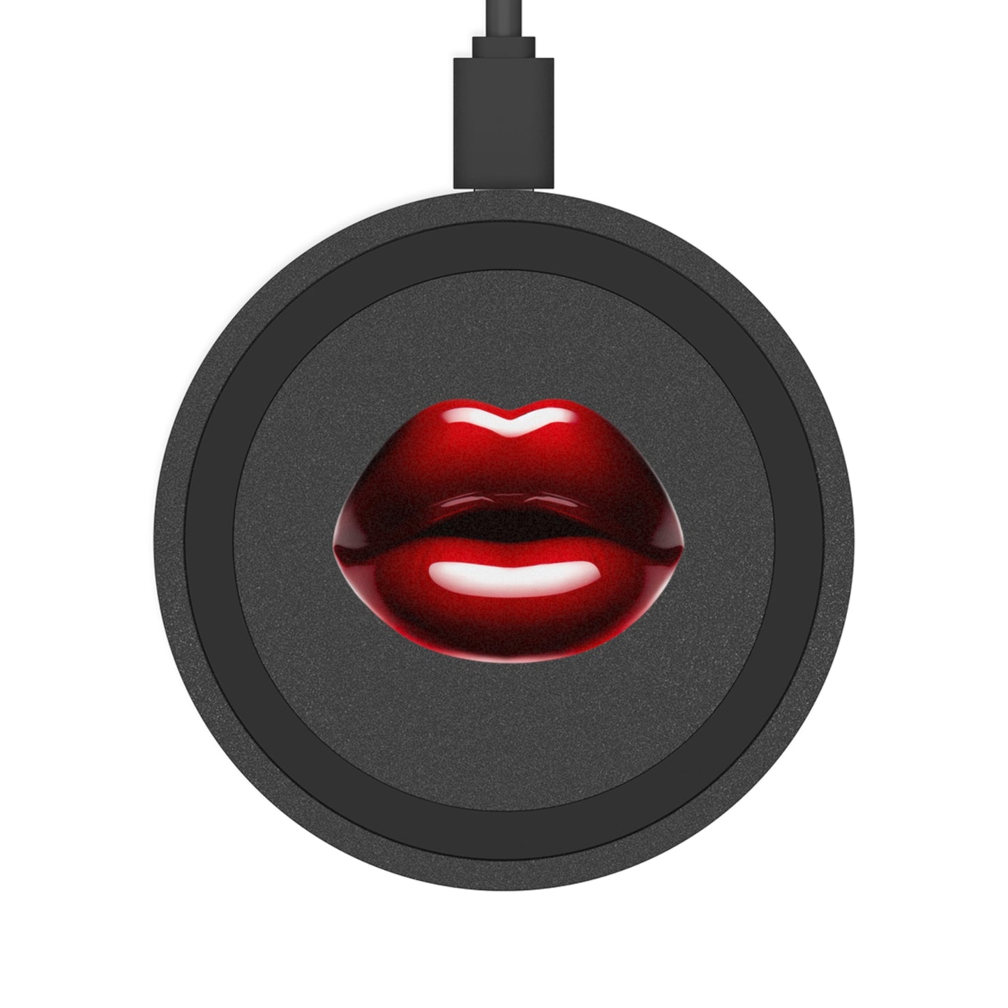 Sleek Lip Design Wireless Charging Pad - Fast & Stylish Charger