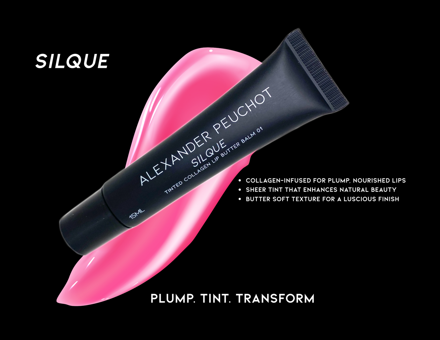 SILQUE - Tinted Collagen Lip Butter Balm