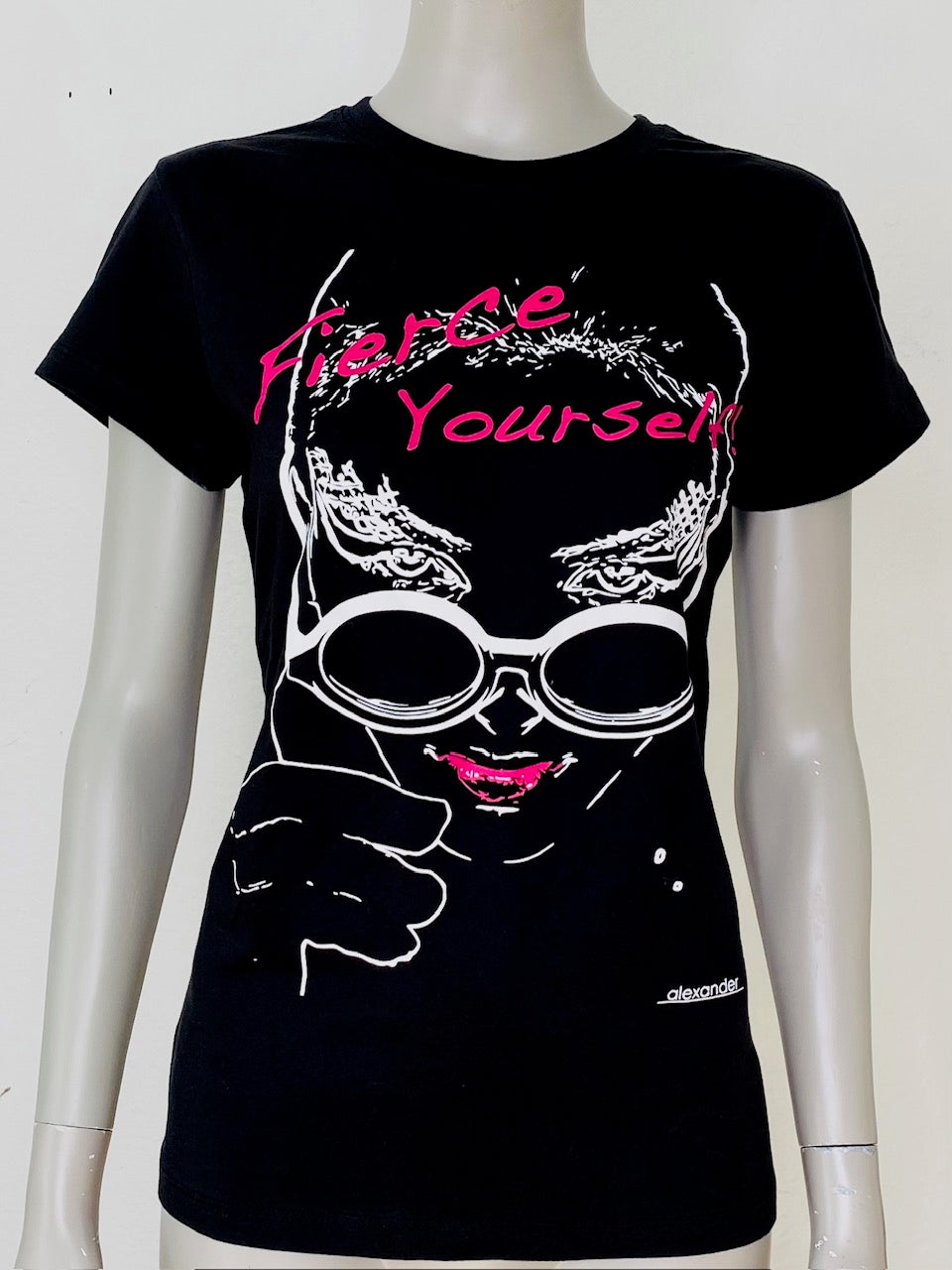Ladies Fierce Yourself Organic T Shirt