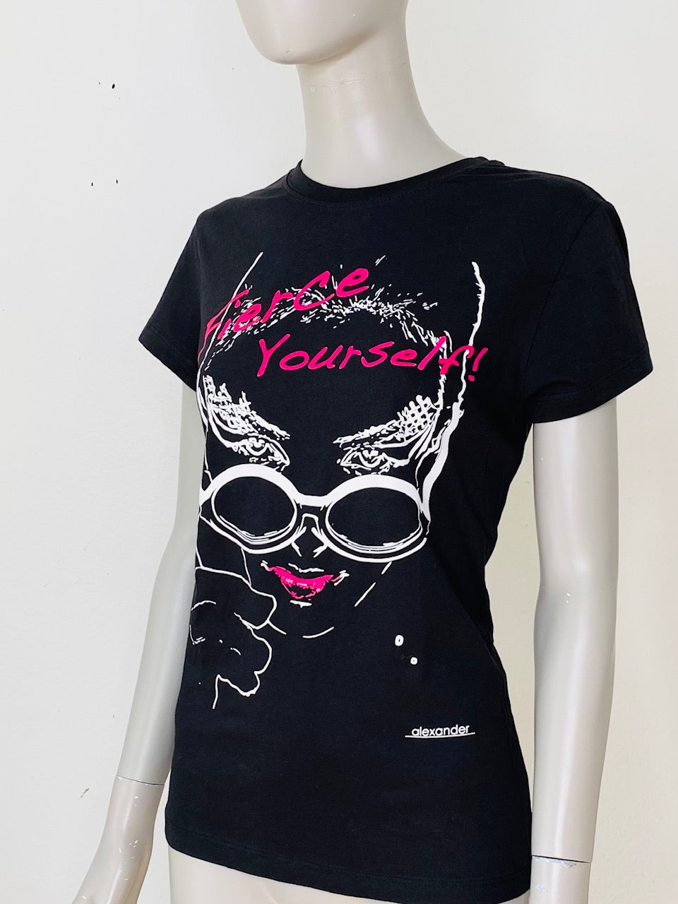 Ladies Fierce Yourself Organic T Shirt