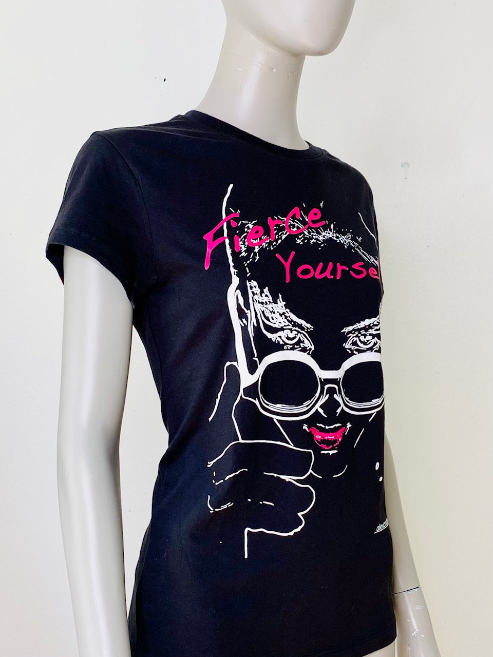 Ladies Fierce Yourself Organic T Shirt