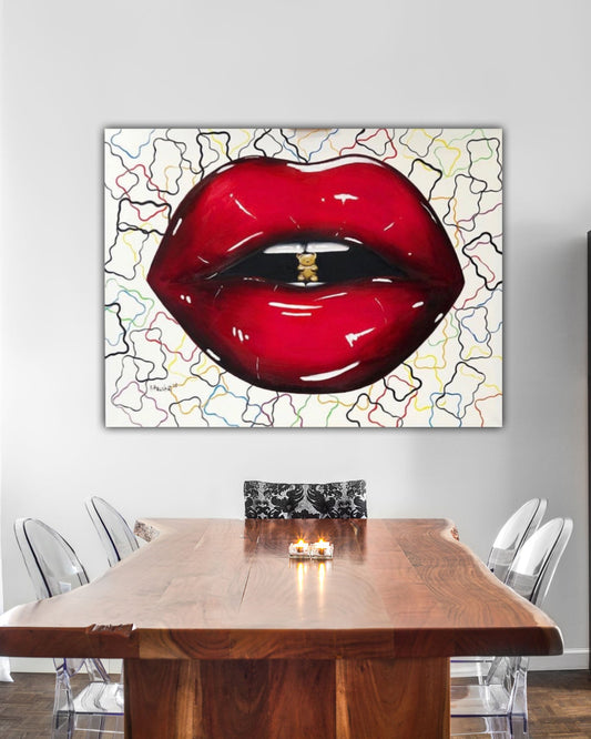 Golden Bear Lips -SOLD